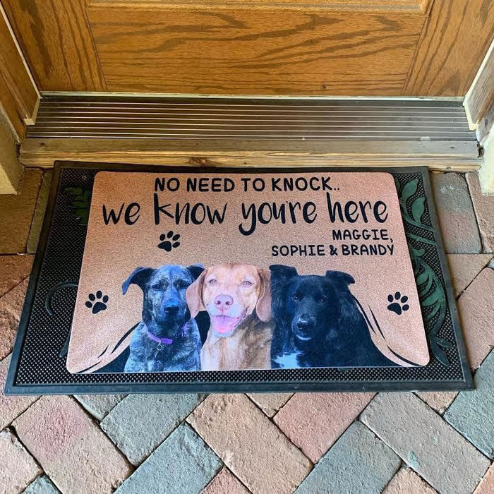 Custom Dog Doormat